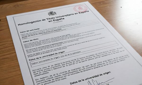Homologación de Título Universitario en España
